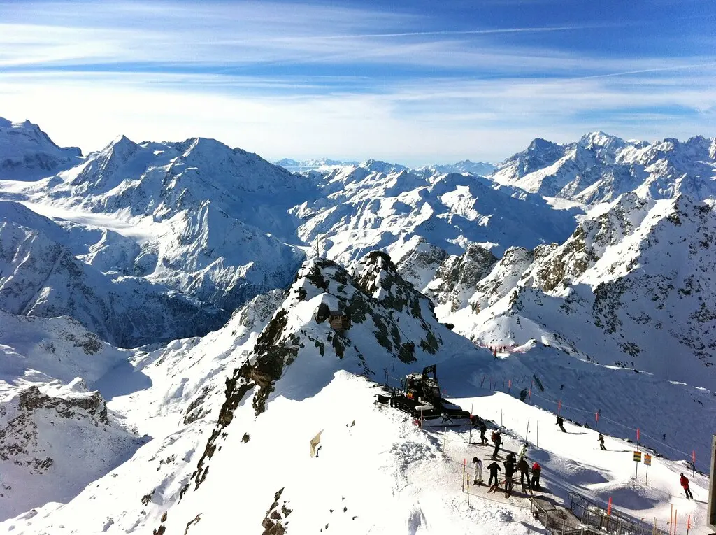 4 Vallées ski resort