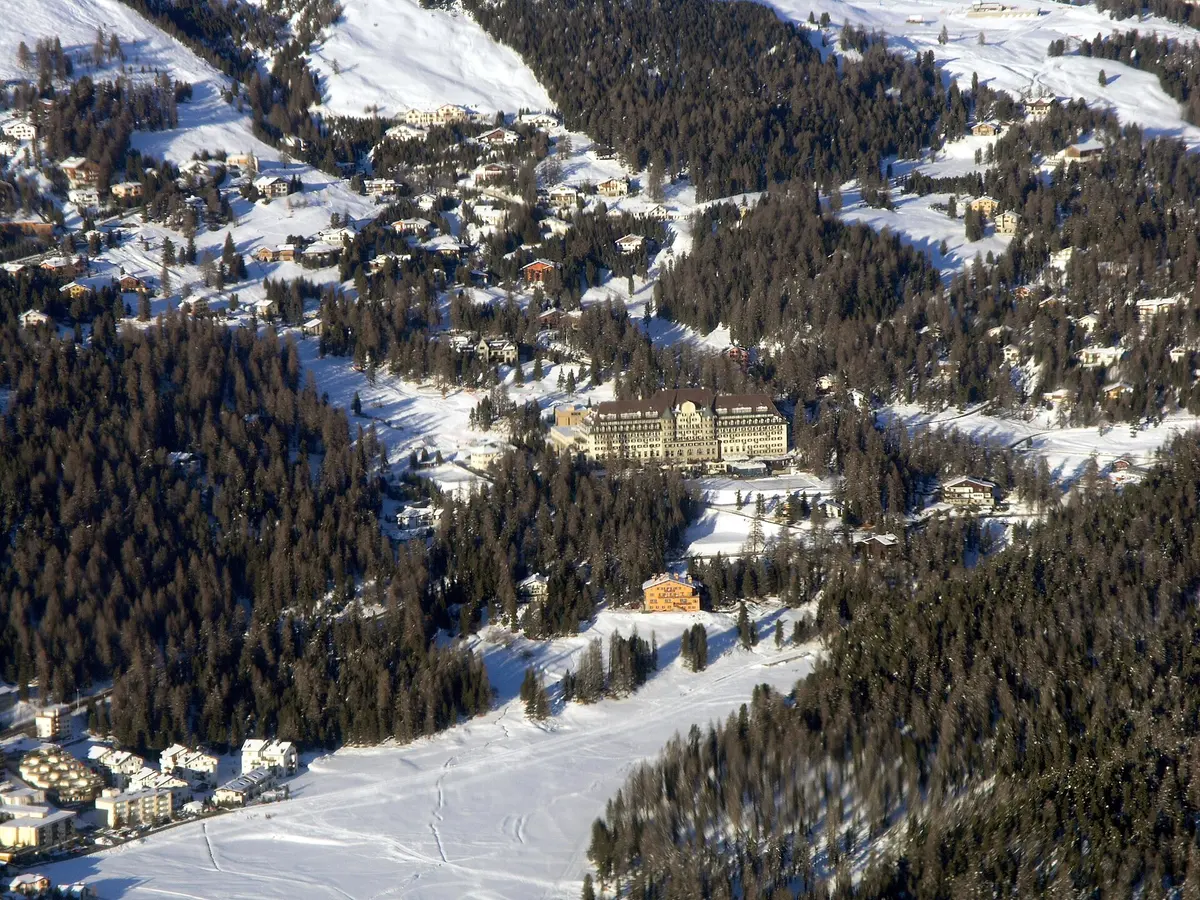 Corviglia ski resort
