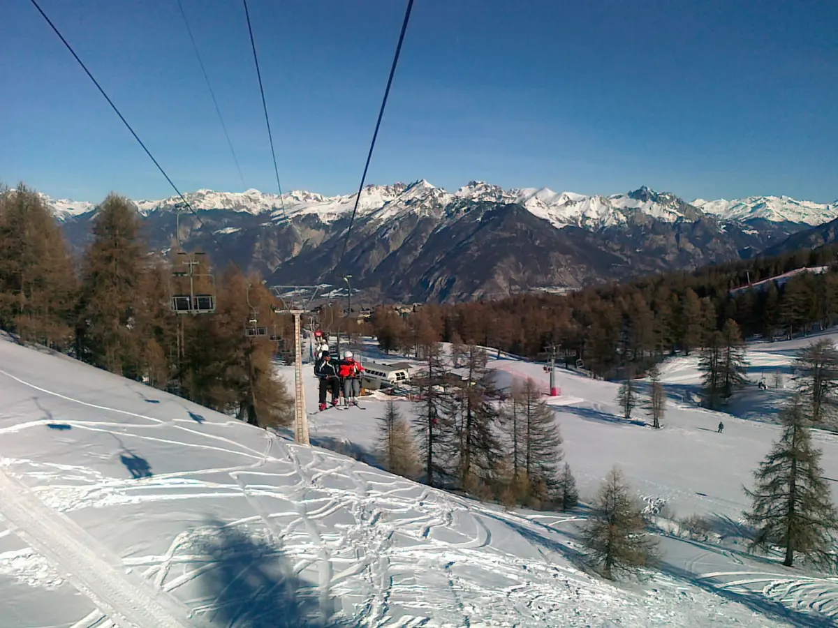 Forêt Blanche : Vars/Risoul ski resort