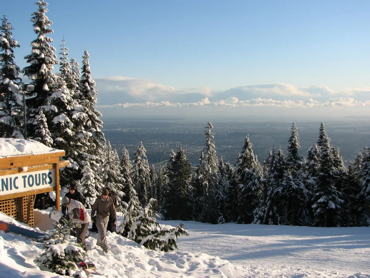 Grouse Mountain ski resort