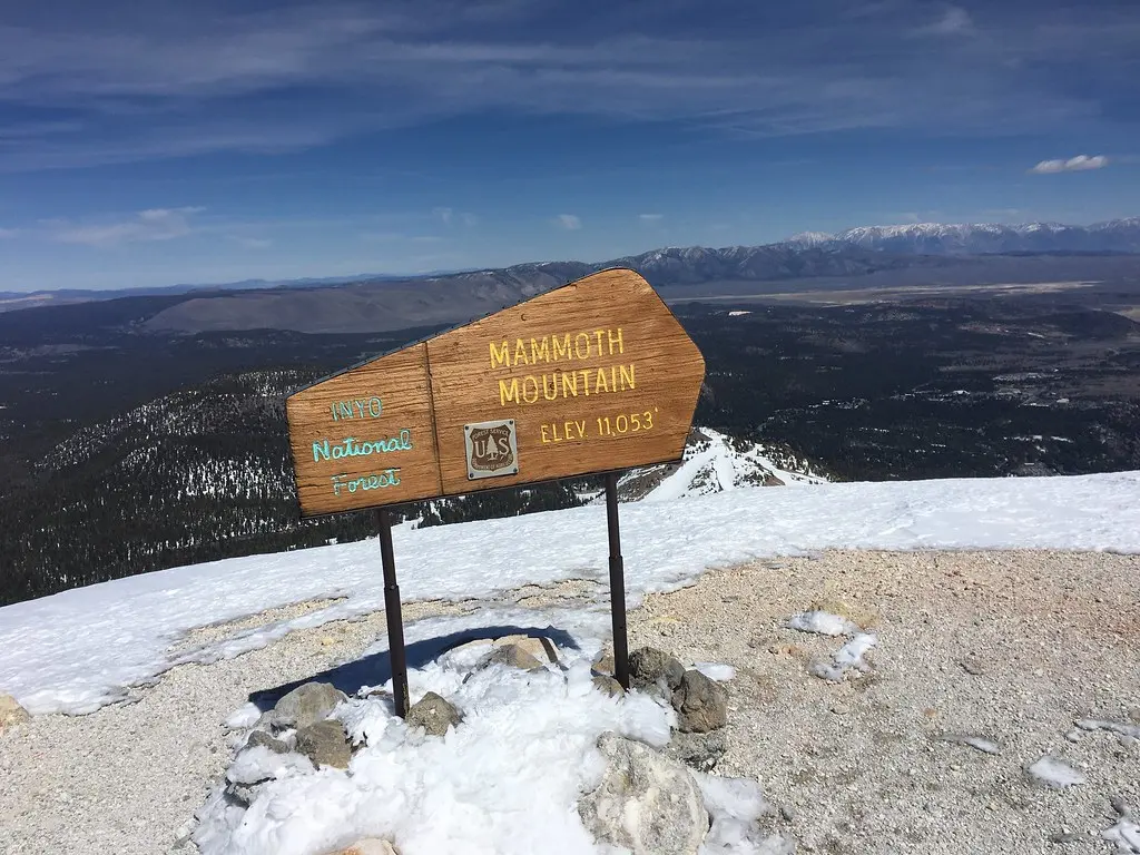 Mammoth Mountain ski resort