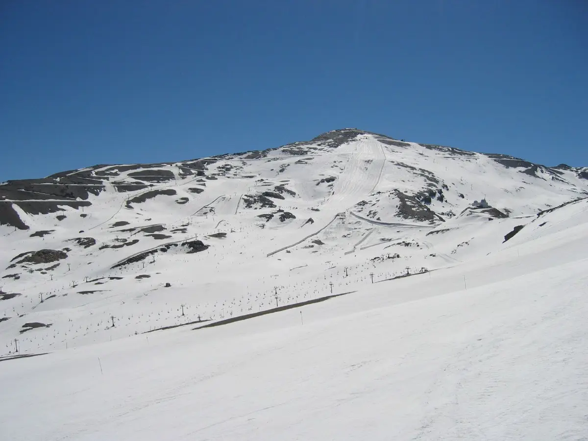 Sierra Nevada ski resort