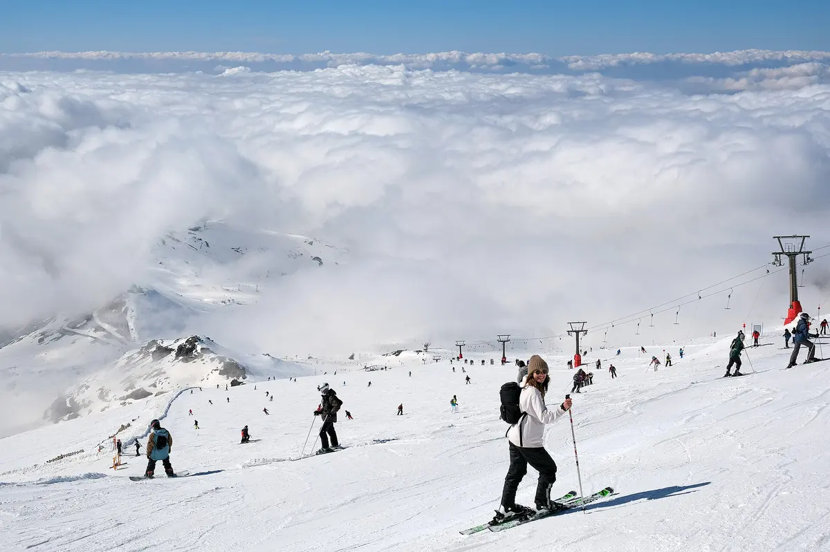 Sierra Nevada ski resort