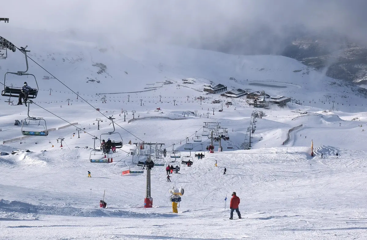 Sierra Nevada ski resort