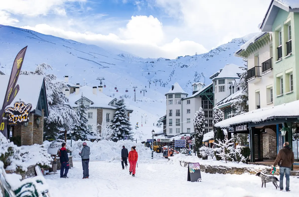 Sierra Nevada ski resort