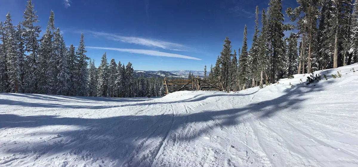 Summer Area Boundary Winter Park ski resort